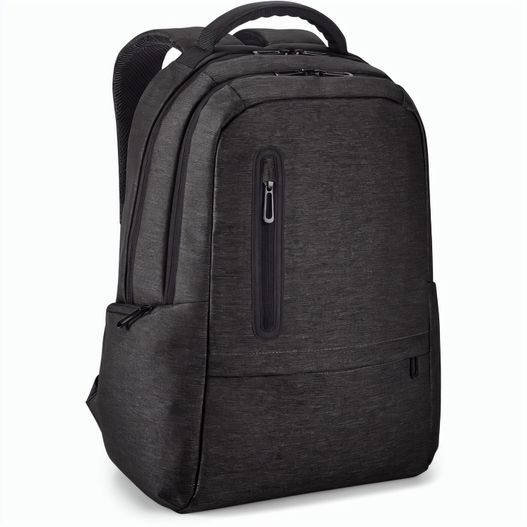 RE-BOSTON. Wasserdichter Laptop-Rucksack aus recyceltem Nylon in 2 Farben mit Fach aus 210D recyceltem Polyester (Bild 1)