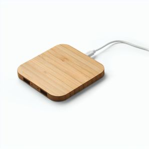 DALTON. Superschnelles 15W wireless Ladegerät aus Bambus