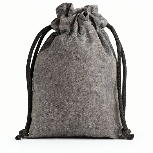 GIBRALTAR. Geschenkbeutel aus recycelter Baumwolle (70%), Polyester (30% rPET) (140 g/m²) (Bild 1)