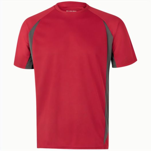 VL SLAYER. Zweifarbiges technisches T-Shirt mit Bird-Eye-Design (160 g/m²), aus Polyester (100%) (Bild 1)