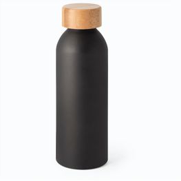 QUETA. Aluminiumflasche mit Bambusdeckel 550 ml