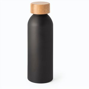 QUETA. Aluminiumflasche mit Bambusdeckel 550 ml