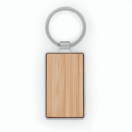 GASTON RECTANGULAR. Schlüsselanhänger aus Eisen in rechteckiger Form