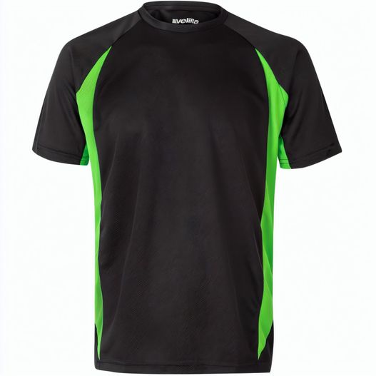 Produktabbildung VL SLAYER. Zweifarbiges technisches T-Shirt mit Bird-Eye-Design (160 g/m²), aus Polyester (100%) VL SLAYER. Zweifarbiges technisches T-Shirt mit Bird-Eye-Design (160 g/m²), aus Polyester (100%) (Bild 1)