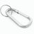 MATTHEW. Karabinerclip aus Aluminium mit Schlüsselring (Bild 1)