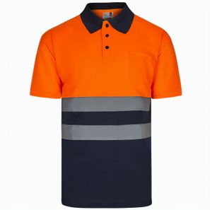 VL FORTUNA. Poloshirt (140g/m²) im Bird-Eye-Design mit kurzen Ärmeln, aus Polyester (100%)