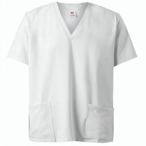 VL FLORA. Kurzarm-Tunika (140 g/m²), aus 100 % Mikrofaser