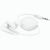 PINEL. In-Ear Kopfhörer mit ausziehbarem 0.75 Meter Kabel aus ABS