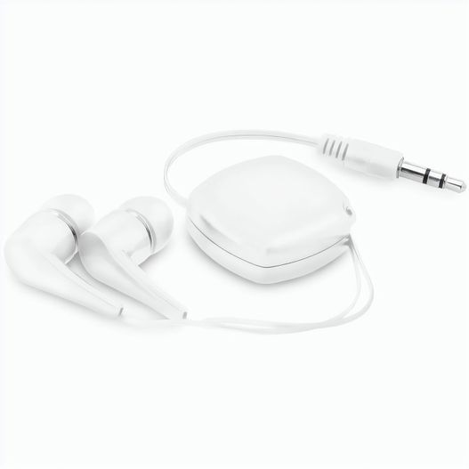 Produktabbildung PINEL. In-Ear Kopfhörer mit ausziehbarem 0.75 Meter Kabel aus ABS PINEL. In-Ear Kopfhörer mit ausziehbarem 0.75 Meter Kabel aus ABS (Bild 1)