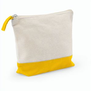 DAPHNE. Kosmetiktasche aus 100 % Baumwolle (340 g/m²), zweifarbig