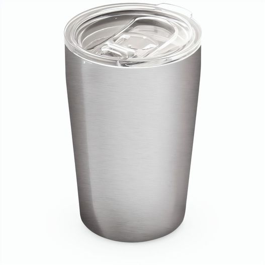 Produktabbildung SLIDER. Reisebecher aus Edelstahl 380 ml SLIDER. Reisebecher aus Edelstahl 380 ml (Bild 1)