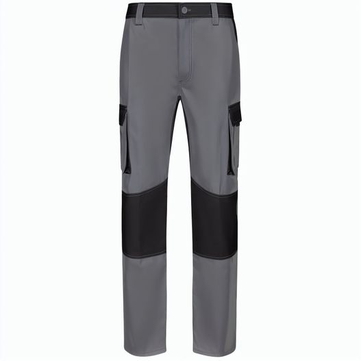 VL NJORD. Zweifarbige Twill-Hose mit mehreren Taschen (240 g/m²), aus Baumwolle (35%) und Polyester (65%) (Bild 1)