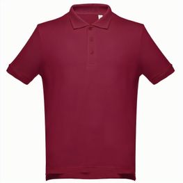 THC ADAM. Kurzarm-Poloshirt aus Baumwolle für Herren