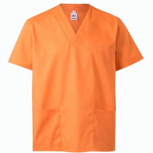 VL ILLAPA. Tunika aus Twill (190g/m²) mit kurzen Ärmeln, aus Polyester (65%) und Baumwolle (35%) (Bild 1)