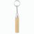 RACHEL. Bamboo and ABS key ring with LED torch (Bild 2)