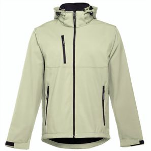 THC ZAGREB. Herren-Softshell-Jacke aus Polyester und Elastan