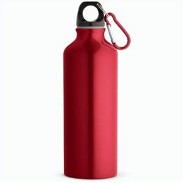 Produktabbildung RE-LANDSCAPE M. Flasche aus recyceltem Aluminium 530 mL mit Karabiner RE-LANDSCAPE M. Flasche aus recyceltem Aluminium 530 mL mit Karabiner