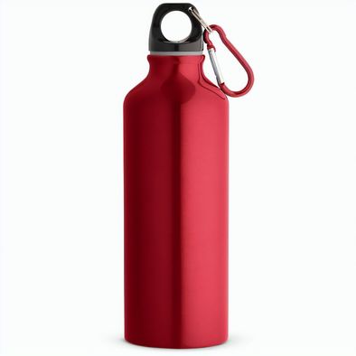 Produktabbildung RE-LANDSCAPE M. Flasche aus recyceltem Aluminium 530 mL mit Karabiner RE-LANDSCAPE M. Flasche aus recyceltem Aluminium 530 mL mit Karabiner