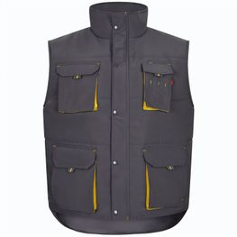 Produktabbildung VL NERGAL. Steppweste, zweifarbig, mit mehreren Taschen (120g/m²), aus Polyester (100%) VL NERGAL. Steppweste, zweifarbig, mit mehreren Taschen (120g/m²), aus Polyester (100%)