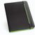 FITZGERALD. A4 Schreibmappe aus PU und 800D mit linierte Seiten Schreibblock