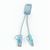 BERNERS. Superschnelles 6-in-1-USB-Kabel aus recyceltem PET (100% rPET) (Bild 3)