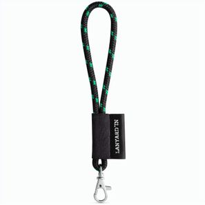 75092. Lanyard NAUTIC Short (Ø 7 mm) Set mit 9 mm Schnappkarabiner