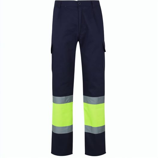 VL POSEIDON LARGE. Zweifarbige Twill-Hose mit mehreren Taschen (210 g/m²), aus Baumwolle (20%) und Polyester (80%) (Bild 1)