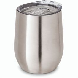 Produktabbildung RONDE. Reisebecher aus Edelstahl 400 ml RONDE. Reisebecher aus Edelstahl 400 ml