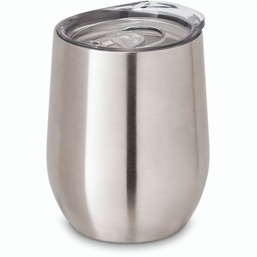 Produktabbildung RONDE. Reisebecher aus Edelstahl 400 ml RONDE. Reisebecher aus Edelstahl 400 ml (Bild 1)