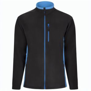 VL GERAS. Zweifarbige Fleecejacke (220g/m²) aus Polyester (100%)
