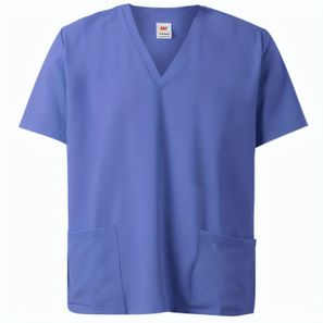 VL FLORA. Kurzarm-Tunika (140 g/m²), aus 100 % Mikrofaser