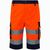 VL HADES. Zweifarbige Bermudashorts mit mehreren Taschen (210 g/m²), aus Baumwolle (20%) und Polyester (80%)