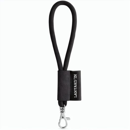 75090. SET Lanyard TUBE Short (Ø 7 mm) mit 9 mm Schnapperkarabiner (Bild 1)