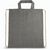 RISSANI. Tragetasche/Turnbeutel (2in1) aus recycelter Baumwolle (70%) und polyester (30% rPET) (140 g/m²) (Bild 3)