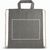 RISSANI. Tragetasche/Turnbeutel (2in1) aus recycelter Baumwolle (70%) und polyester (30% rPET) (140 g/m²) (Bild 4)