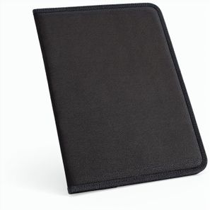 CUSSLER. A4 Schreibmappe aus 600D mit linierte Seiten Schreibblock