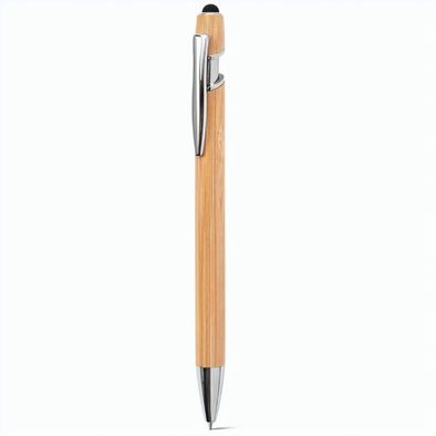 NEIL BAMBOO. Kugelschreiber aus Bambus mit verchromten Aluminiumdetails