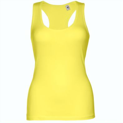 THC TIRANA. Ärmelloses Baumwoll-T-Shirt für Frauen