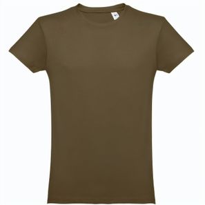 THC LUANDA. Herren-T-Shirt aus Baumwolle im Schlauchformat