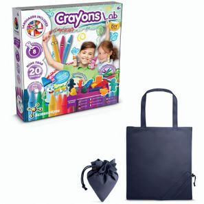Crayon Factory Kit II. Lernspiel lieferung inklusive einer faltbaren geschenktasche aus 190T