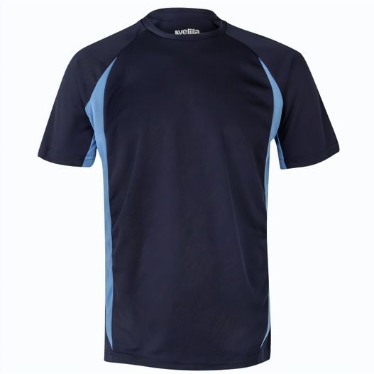 Produktabbildung VL SLAYER. Zweifarbiges technisches T-Shirt mit Bird-Eye-Design (160 g/m²), aus Polyester (100%) VL SLAYER. Zweifarbiges technisches T-Shirt mit Bird-Eye-Design (160 g/m²), aus Polyester (100%) (Bild 1)