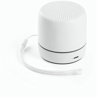 TURING. Lautsprecher 3W mit 4 Stunden Akkulaufzeit aus recyceltem ABS (100 % rABS)