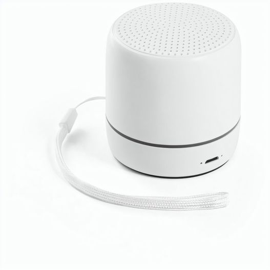 TURING. Lautsprecher 3W mit 4 Stunden Akkulaufzeit aus recyceltem ABS (100 % rABS) (Bild 1)