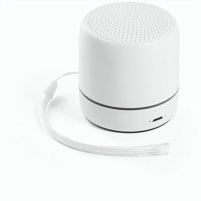 TURING. Lautsprecher 3W mit 4 Stunden Akkulaufzeit aus recyceltem ABS (100 % rABS)