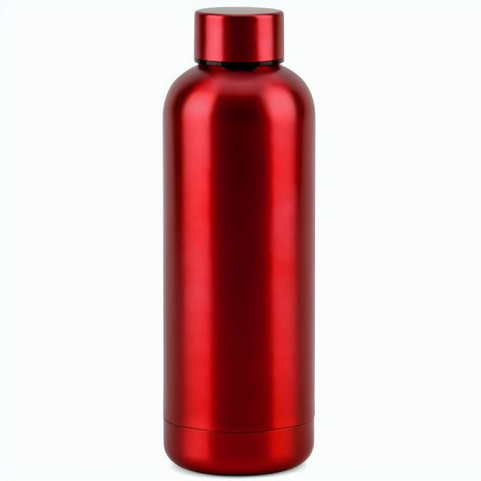 Produktabbildung ODIN METTALIC. Flasche aus 90% recyceltem Edelstahl 550 mL ODIN METTALIC. Flasche aus 90% recyceltem Edelstahl 550 mL (Bild 1)