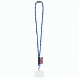 WATFORD. SET Lanyard Tube Long (Ø 7 mm) mit 9 mm Auslösekarabiner, Ø 7 mm Sicherheitsverschluss und 91 x 68 mm starrem Ausweis-/Kartenhalter