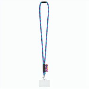 WATFORD. SET Lanyard Tube Long (Ø 7 mm) mit 9 mm Auslösekarabiner, Ø 7 mm Sicherheitsverschluss und 91 x 68 mm starrem Ausweis-/Kartenhalter