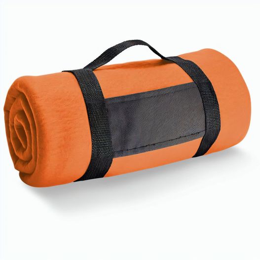 THORPE. Fleecedecke (180 g/m²) mit abnehmbarem Griff (Bild 1)