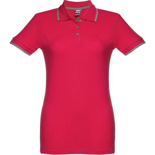 THC ROME WOMEN. "Slim fit" Damen Poloshirt (Bild 1)