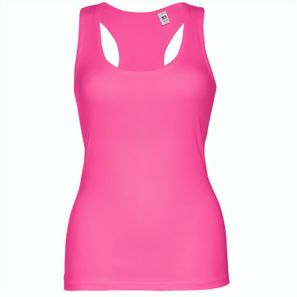 THC TIRANA. Ärmelloses Baumwoll-T-Shirt für Frauen